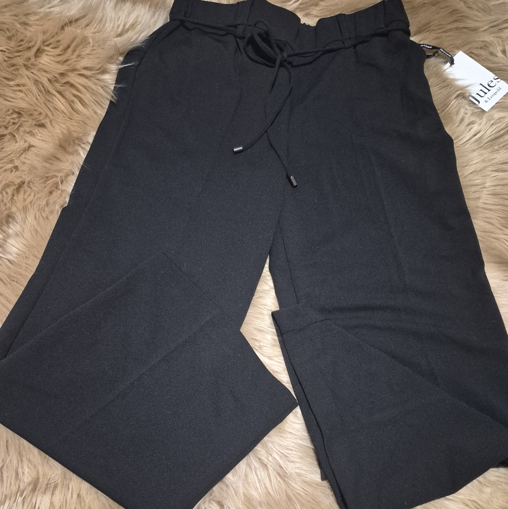 Joules & Leopold Wide Leg Dress Pant Waist Tie String